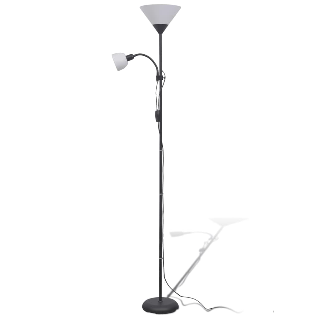 Stehlampe Grau