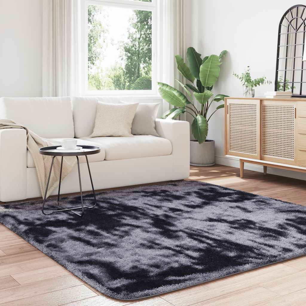 Teppich Shaggy Hochflor NAVARRA Beige 60x100 cm Polyester