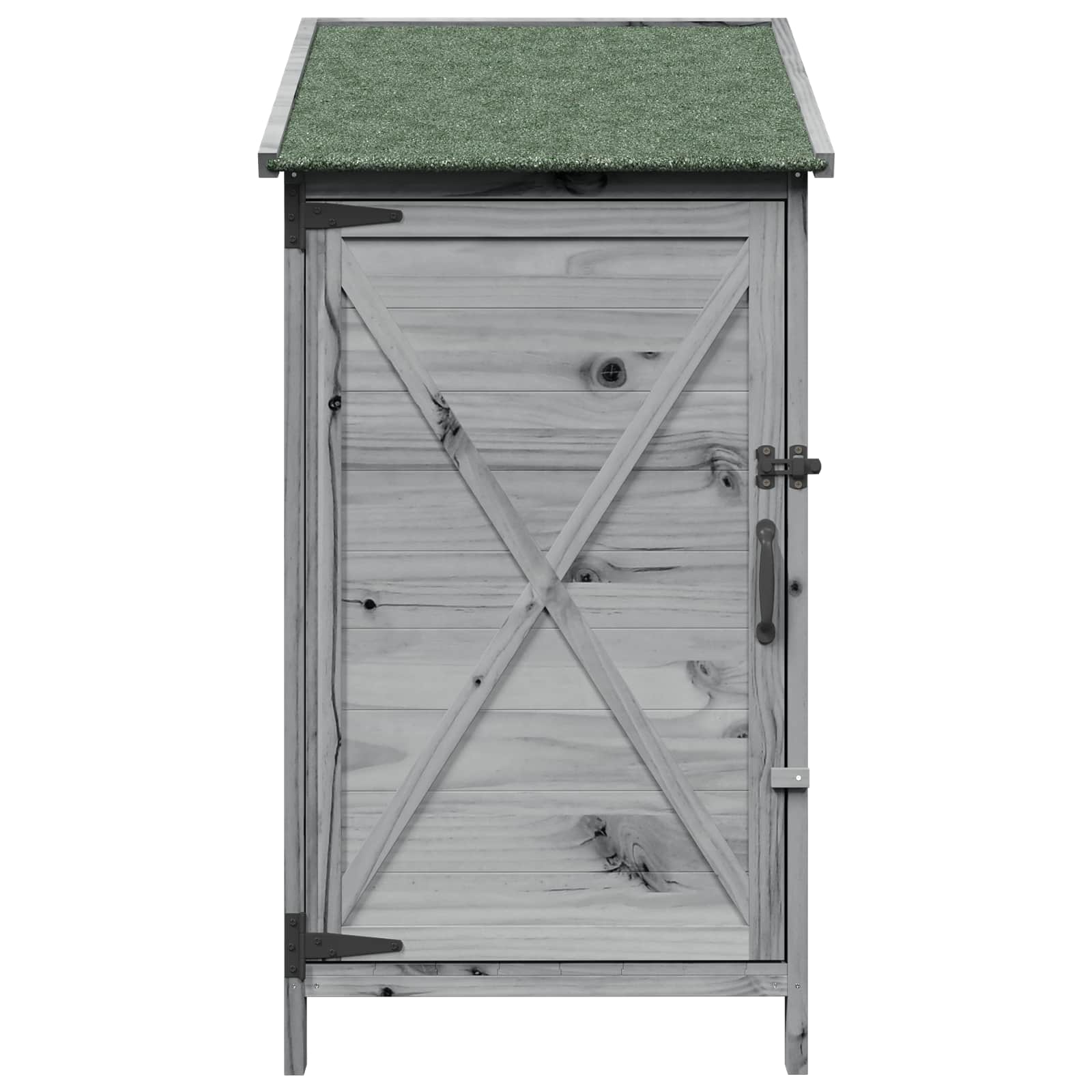 Gartenschuppen Natur 59,5 x 56 x 113,5 cm Massivholz aus Fichte