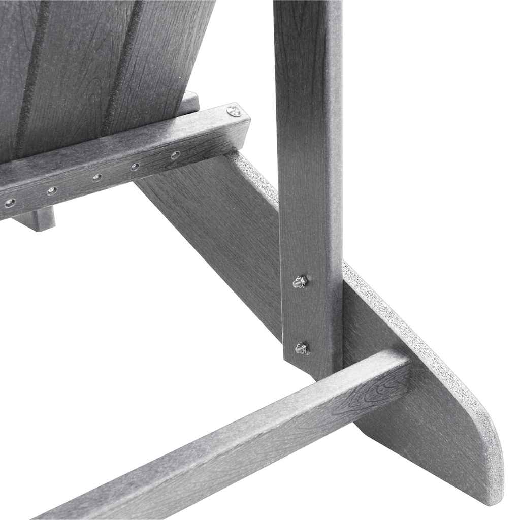 Gartenstuhl 2 pcs Weiß 82 x 74 x 92 cm Polyethylen