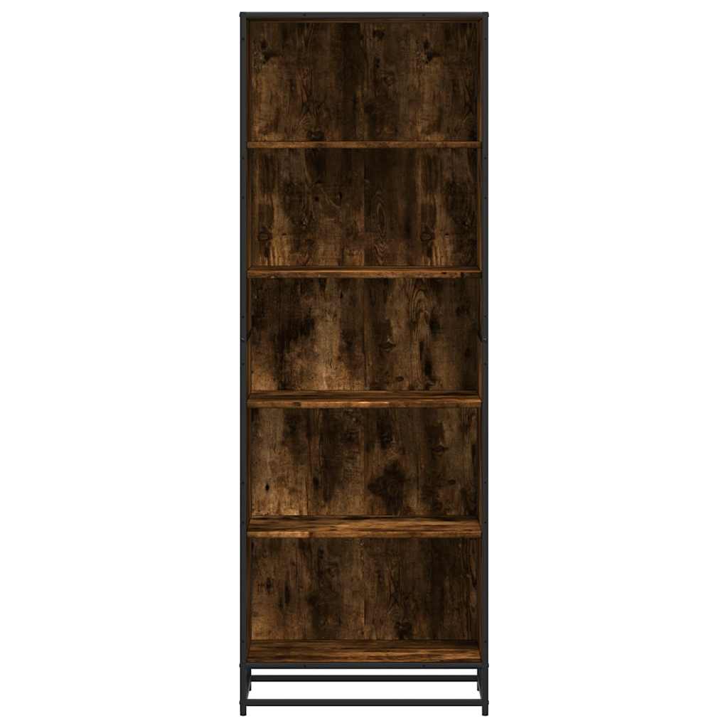 Bücherregal Schwarz 60x35x139 cm Holzwerkstoff