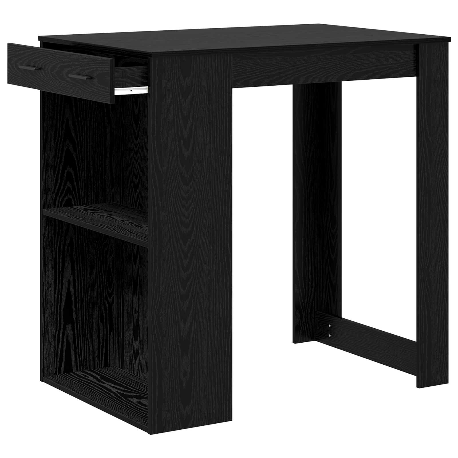 Bartisch Weiß 102x70x103,5 cm Holzwerkstoff