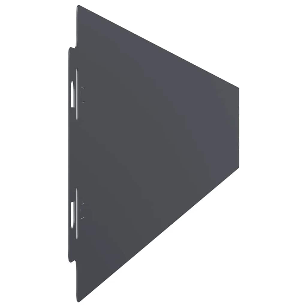 Raseneinfassung 10 pcs 10 x 103 cm Wetterfeststahl Rostig