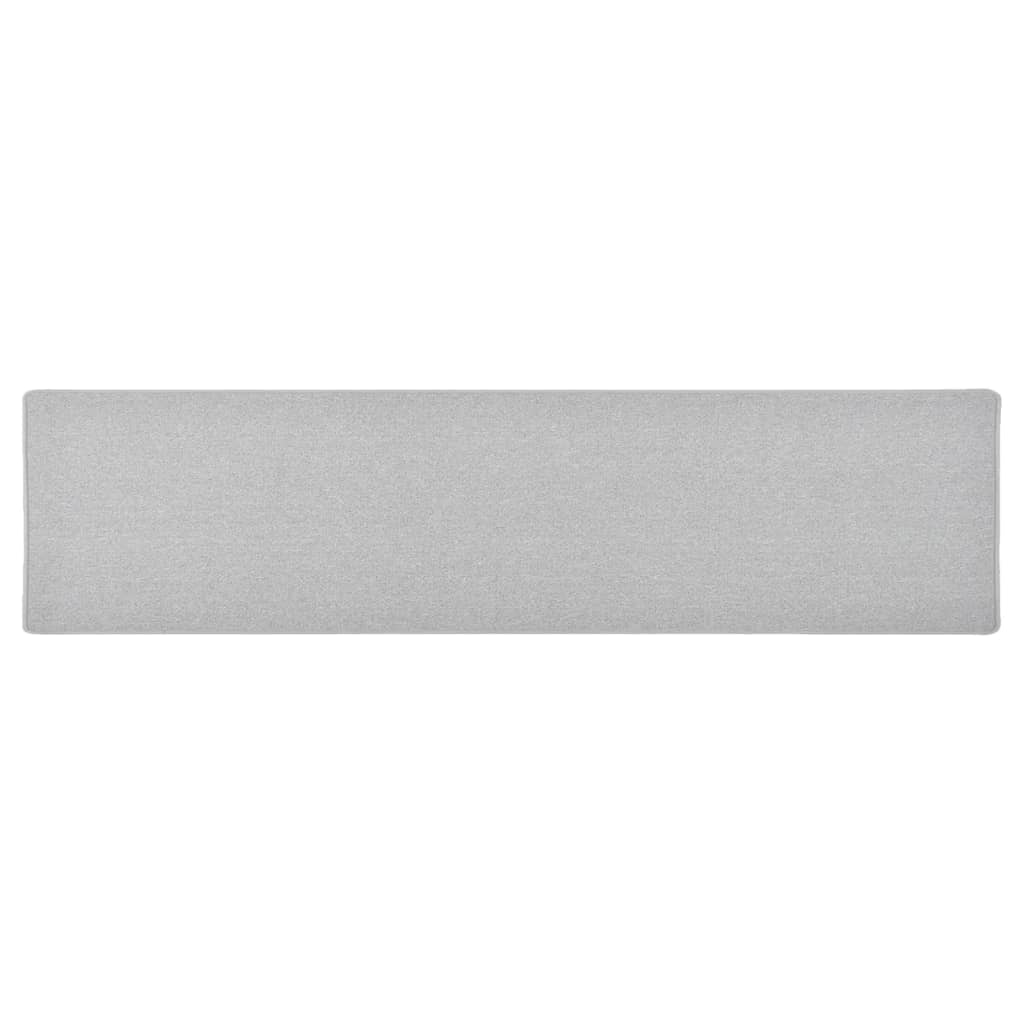 Teppichläufer Anthrazit 80 x 500 cm 100% Polypropylen