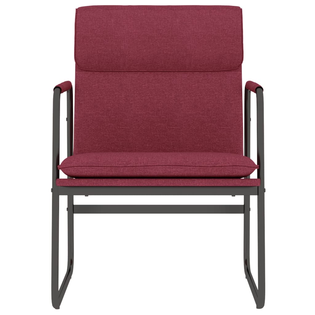 Loungesessel Hellgrau 55x64x80 cm Stoff