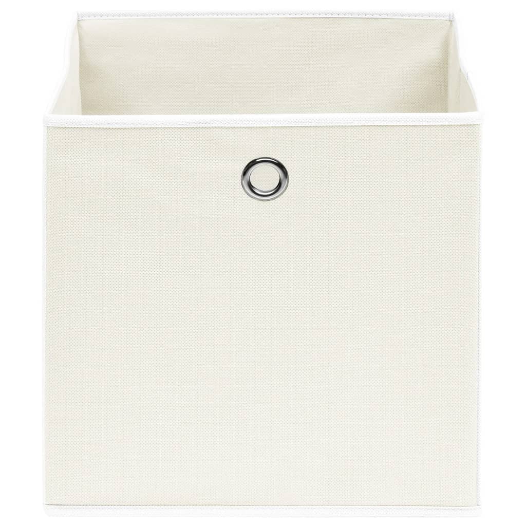 Aufbewahrungsboxen 4 Stk. Blau 32x32x32 cm Stoff