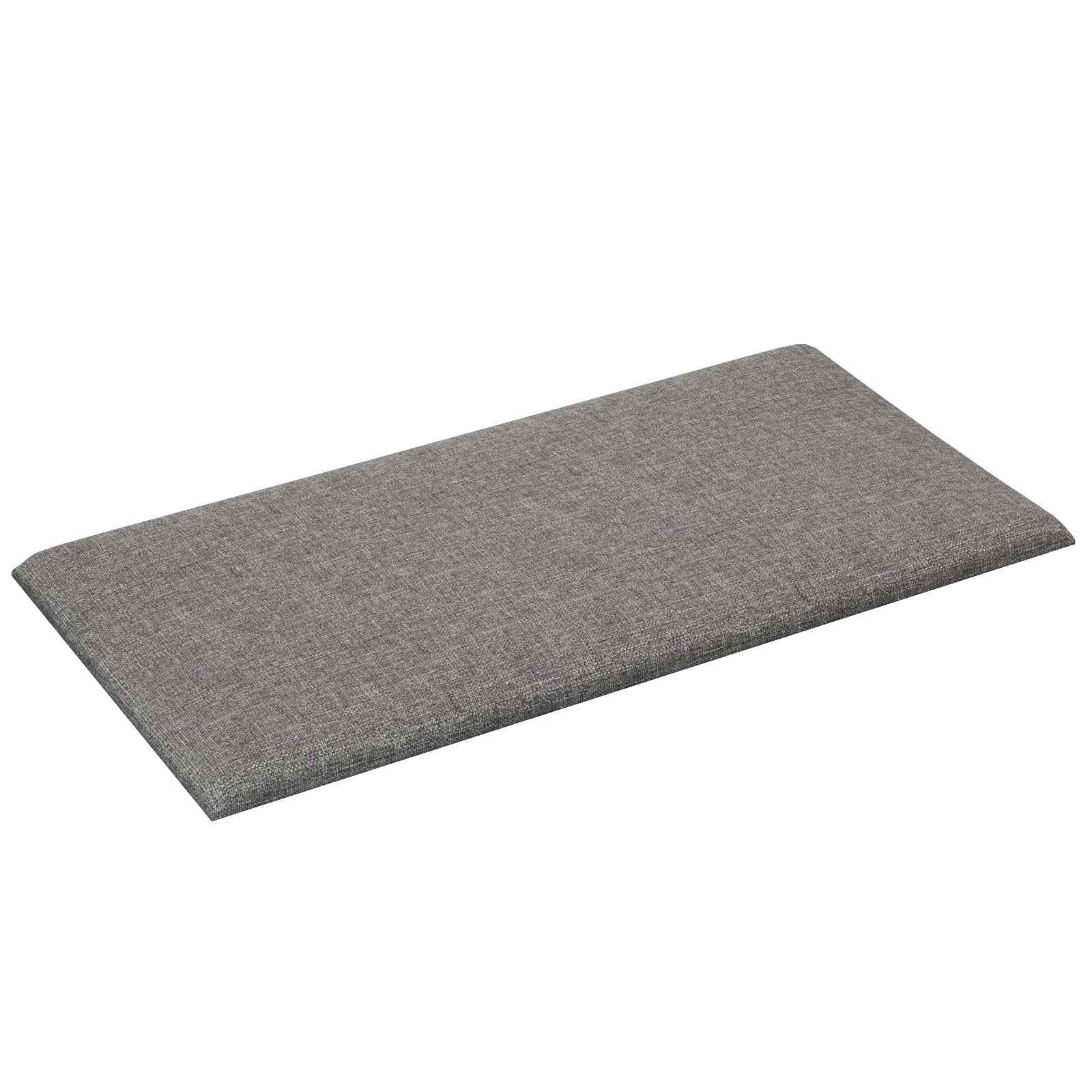 Wandkopfteilen 12 pcs 30 x 15 cm Creme Stoff