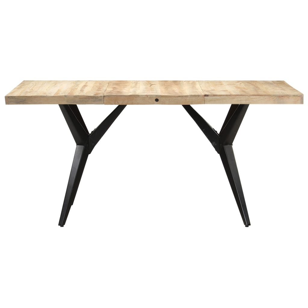Esstisch 160x80x76 cm Massivholz Akazie