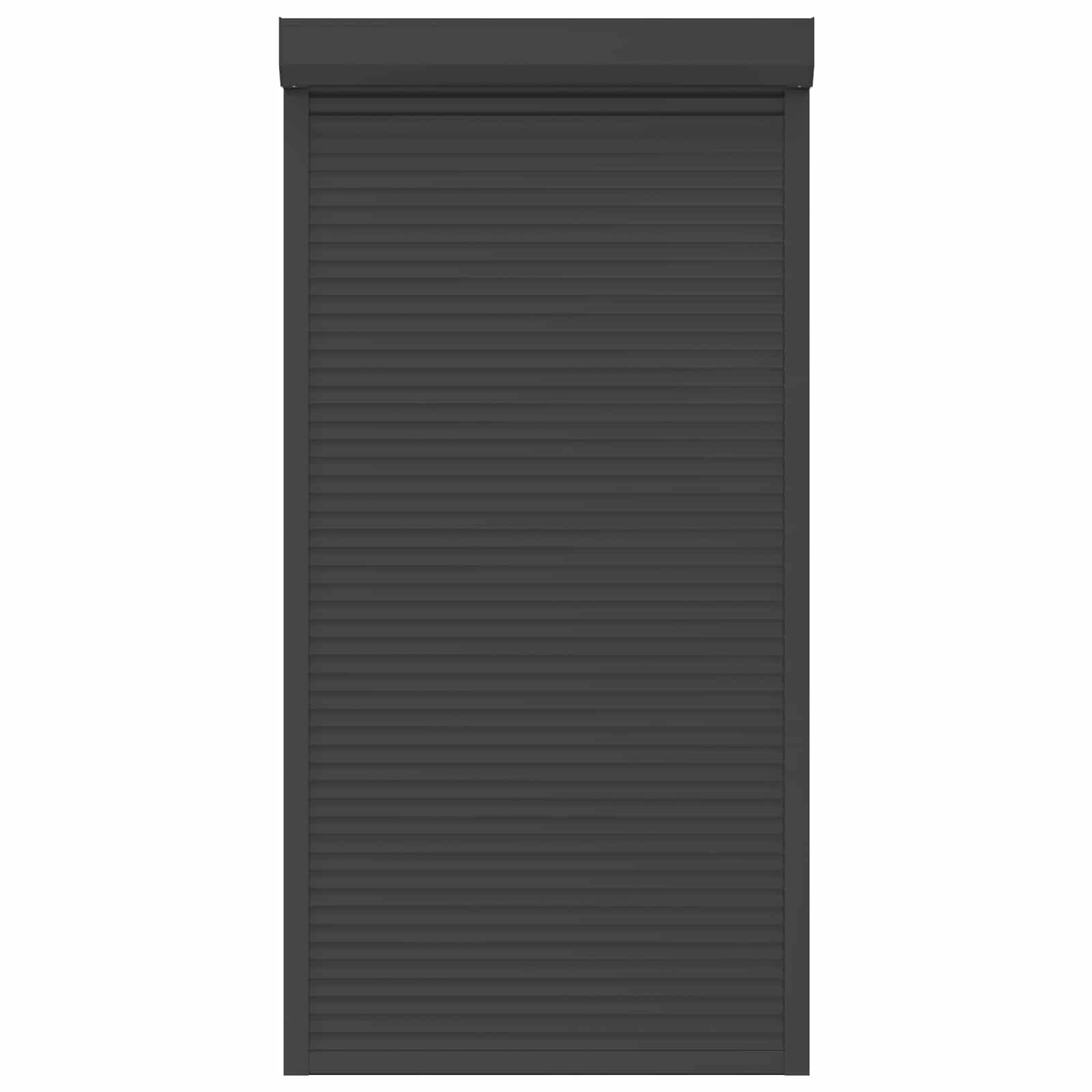Rollladen Weiß 70 x 100 cm Aluminium und Polyurethan