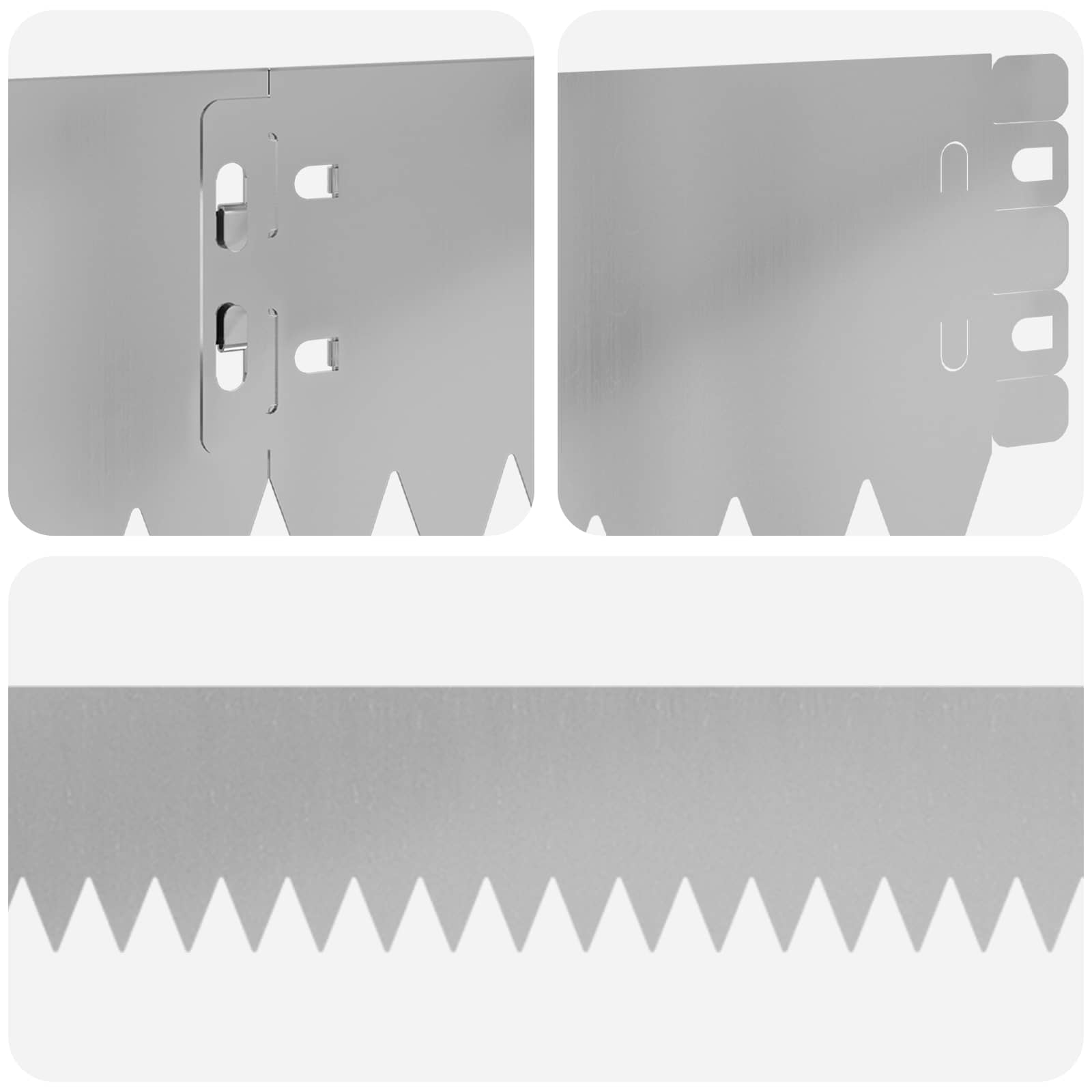 Raseneinfassung 10 pcs 103 x 10 cm Stahl Schwarz