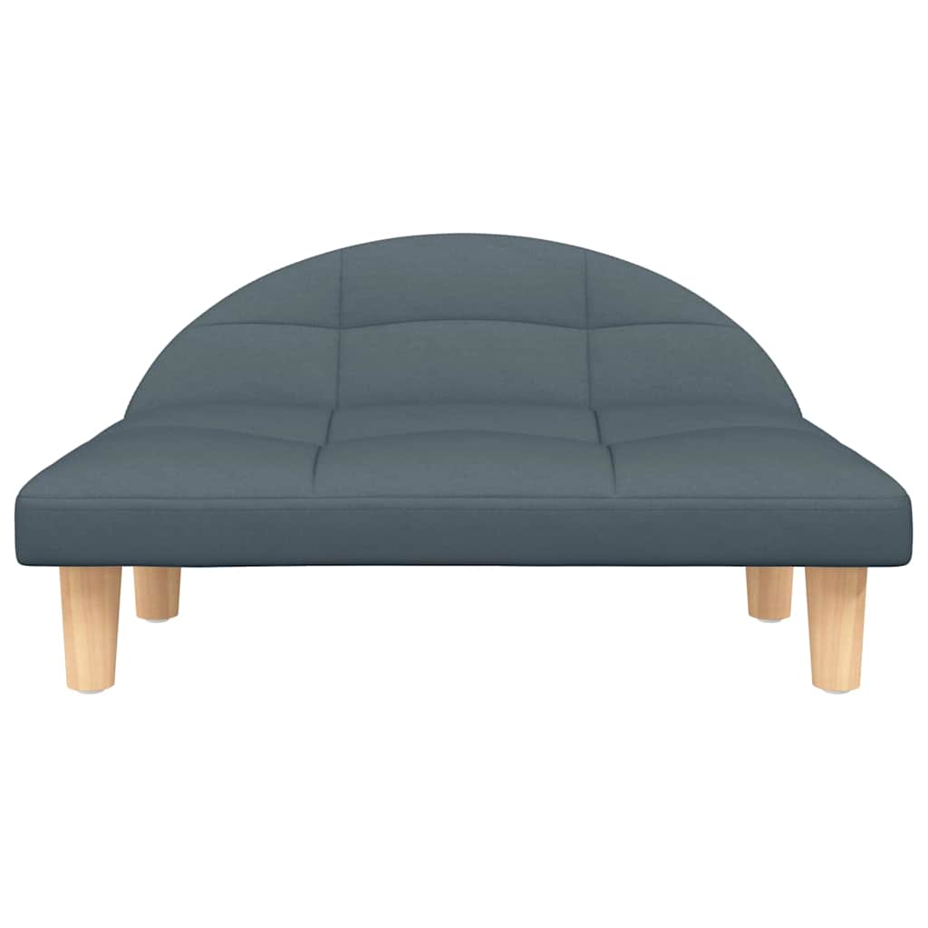 Hundebett Creme 70x52x30 cm Stoff