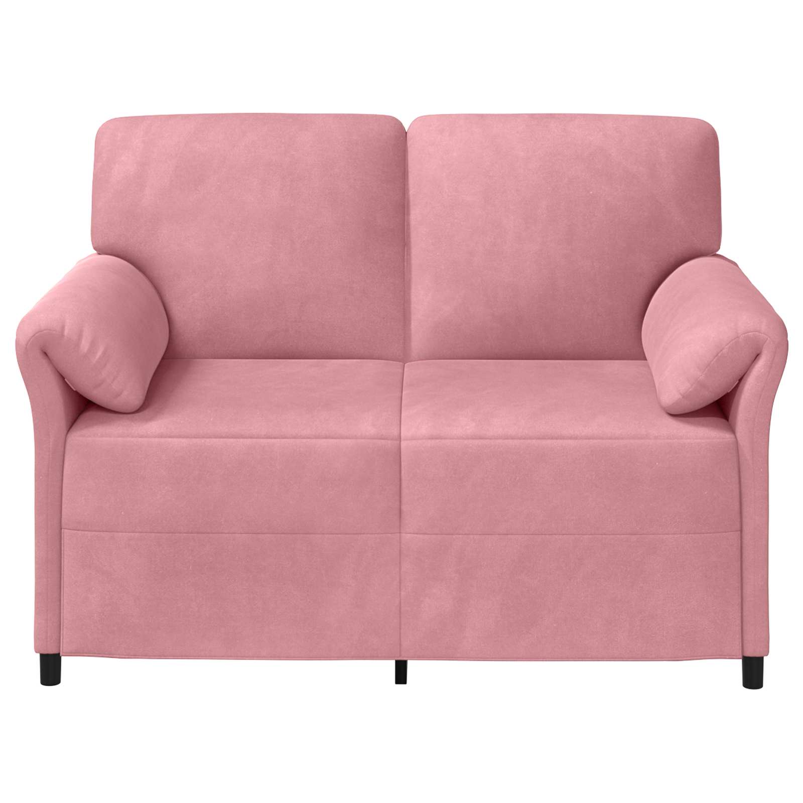 1-Sitzer Sofa Hellgrau 88 x 83 x 95 cm Samt