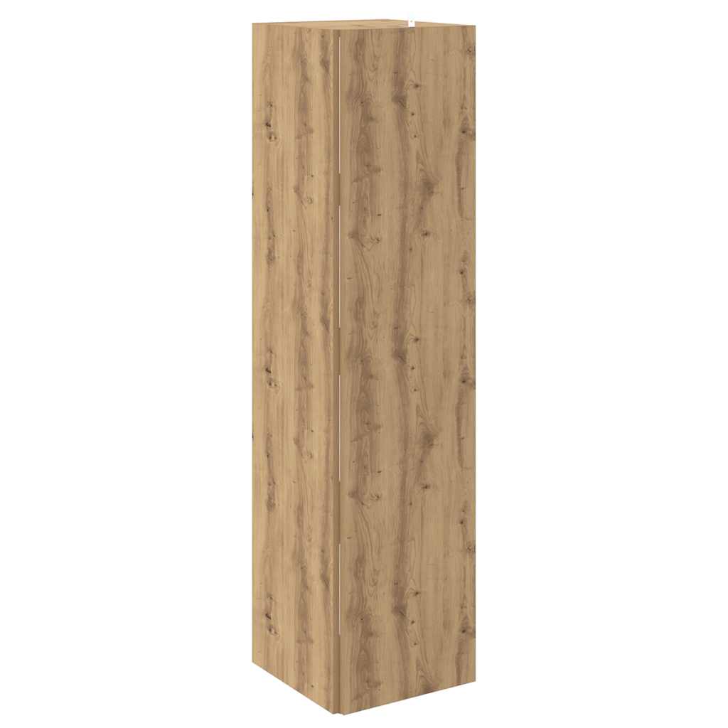 Beistelltisch Weiß 33x33x34,5 cm Holzwerkstoff