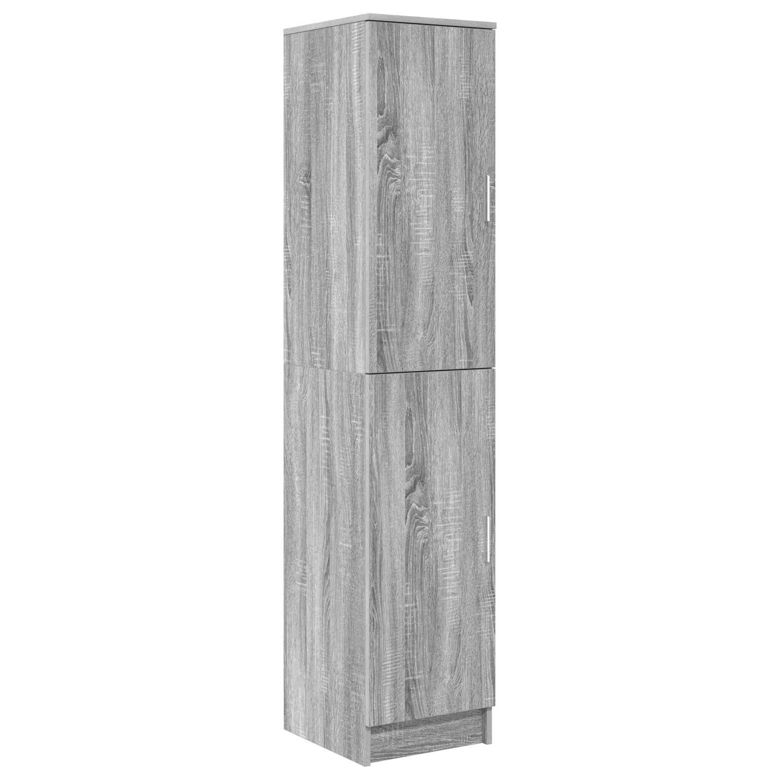 Schreibtisch 2 pcs Schwarz Eichen-Optik