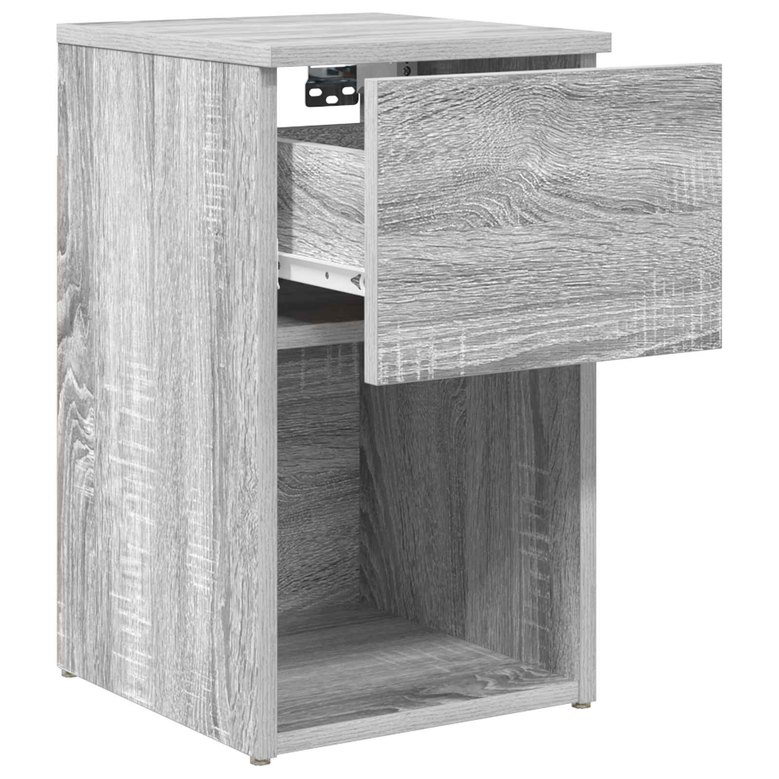 Bettschrank Weiß 29 x 31,5 x 49 cm Holzwerkstoff