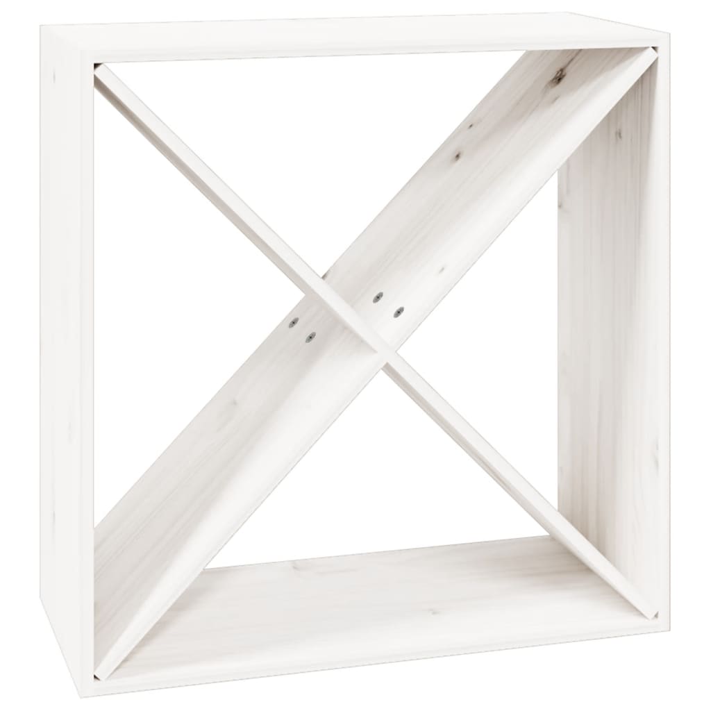 Weinschrank 56 x 25 x 56 cm Massivholz Kiefer