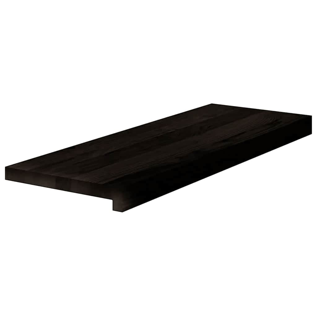 Treppenstufen 4 Stk. Unbehandelt 70x25x2 cm Massivholz Eiche