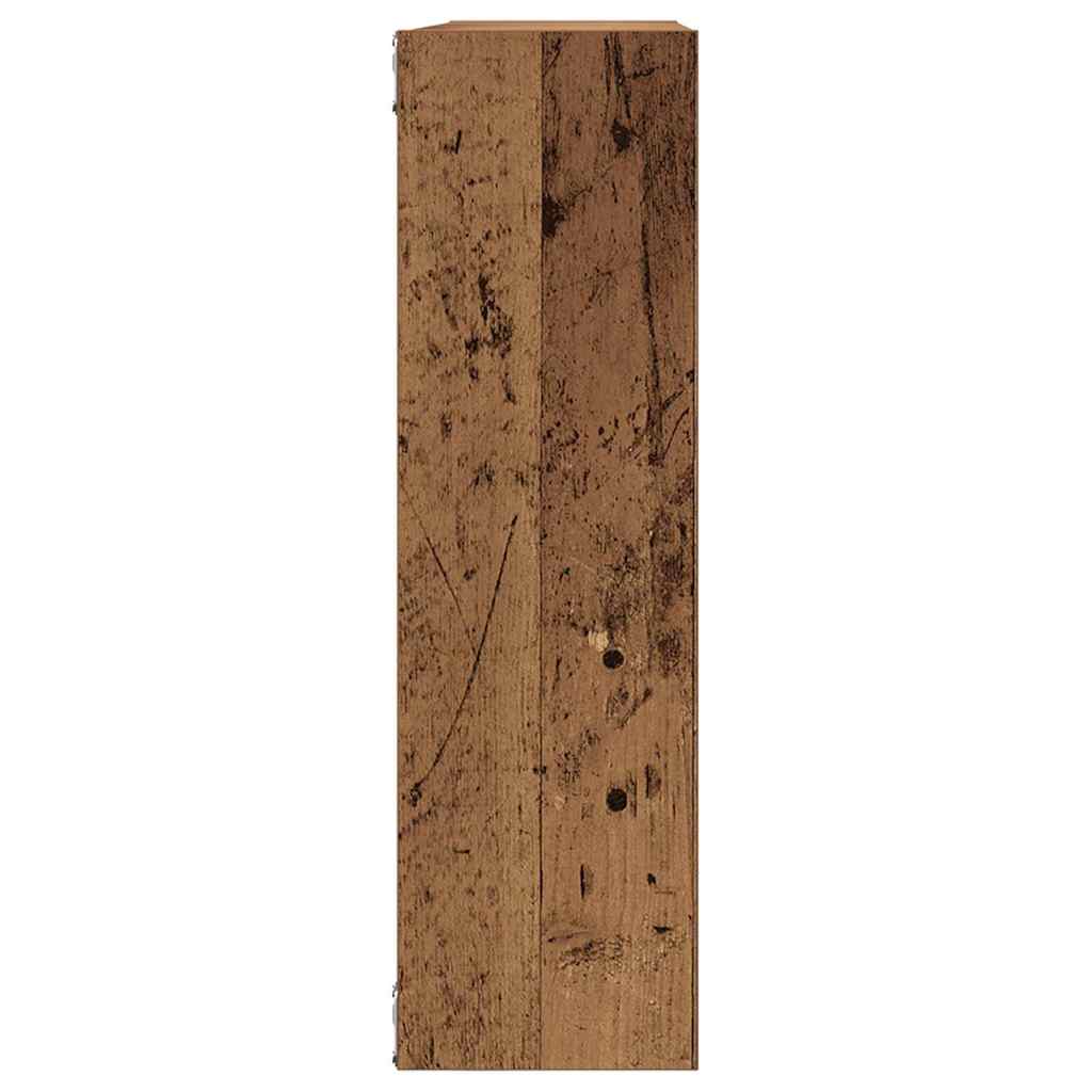 Wandregal Weiß 75x16x55 cm Holzwerkstoff
