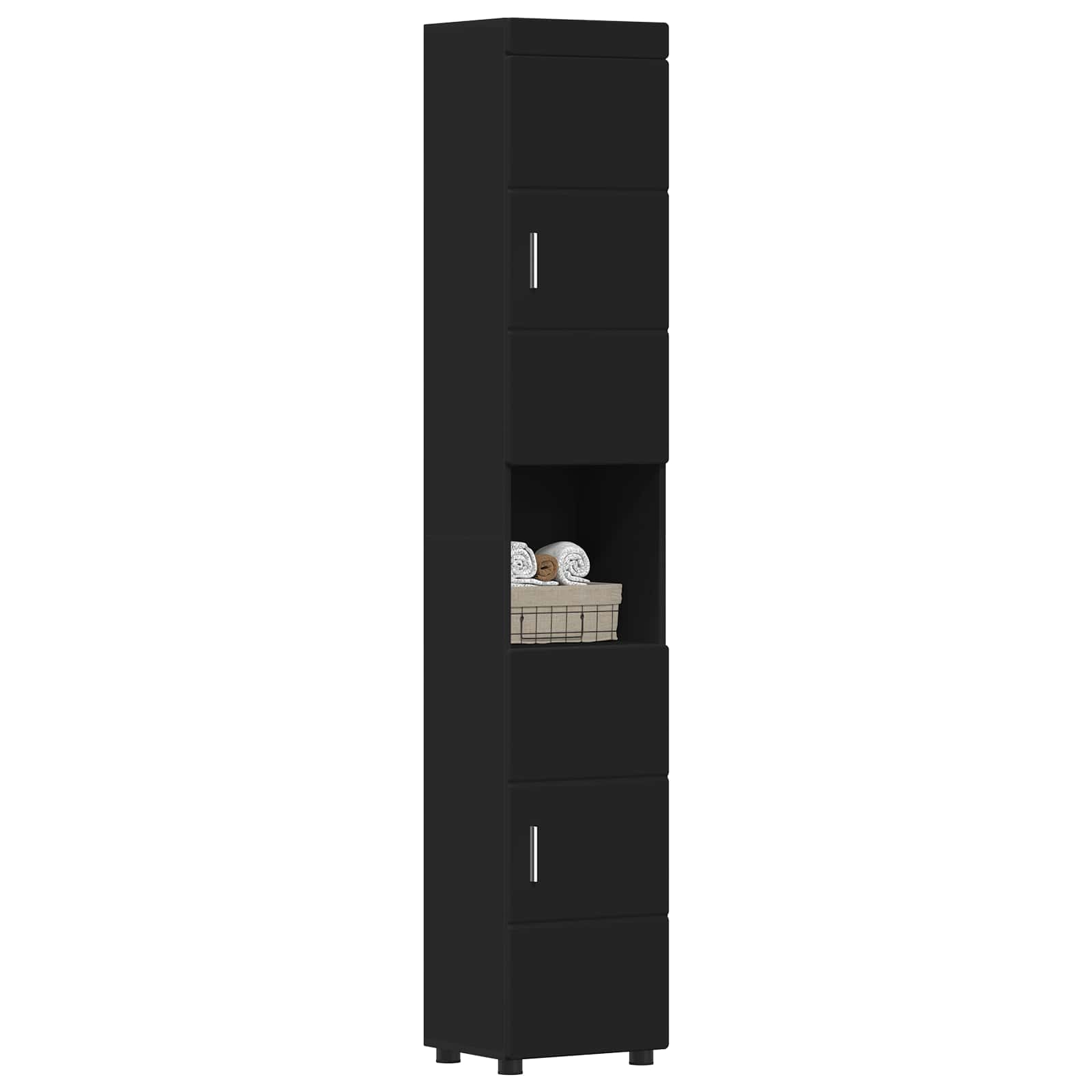 Badezimmermöbel-Set TULUM 2 pcs Weiß 60 x 34 x 63 cm