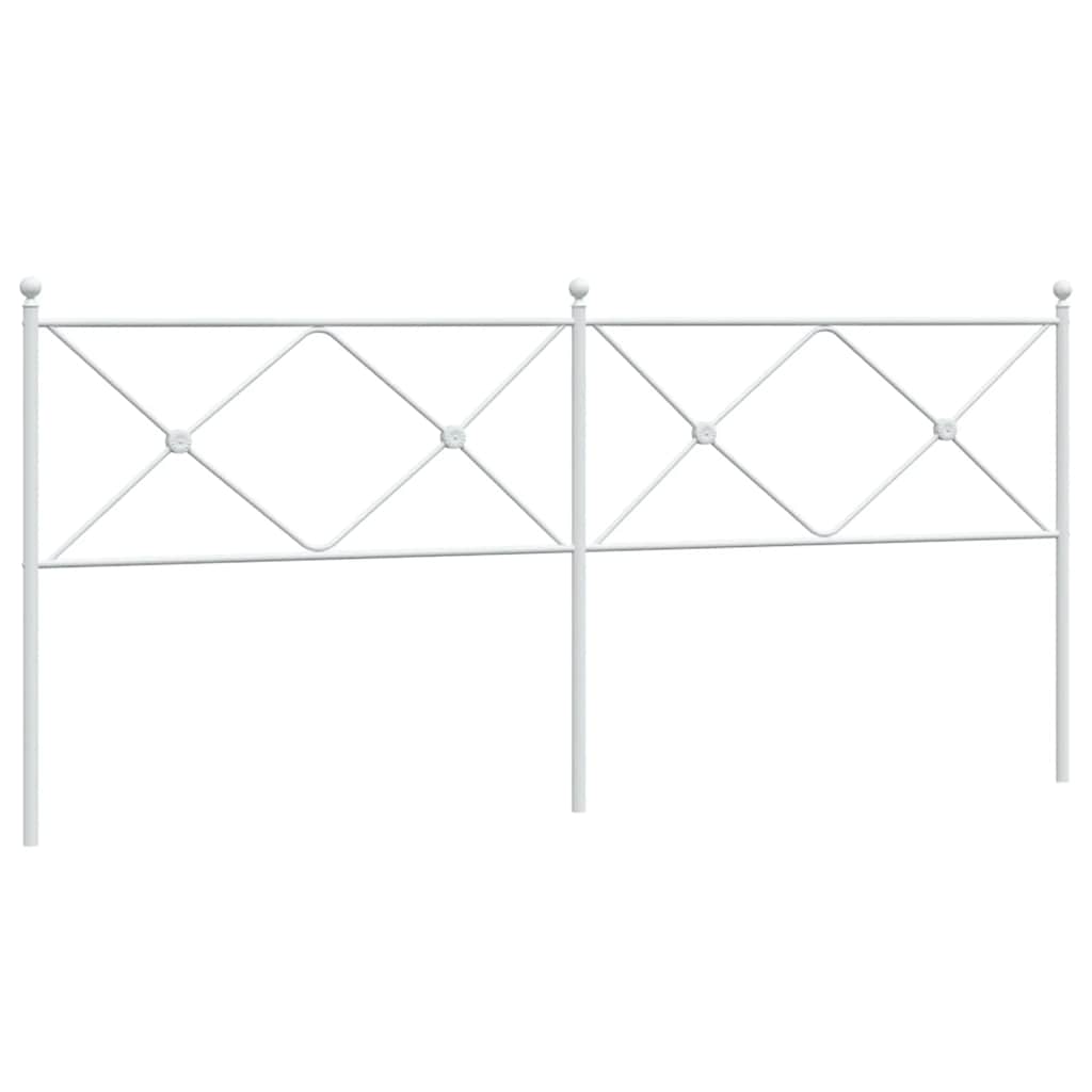 Ersatz-Kopfteil Metall Schwarz 75 cm