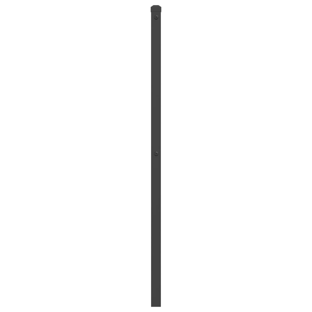 Ersatz-Kopfteil Metall Weiß 100 cm