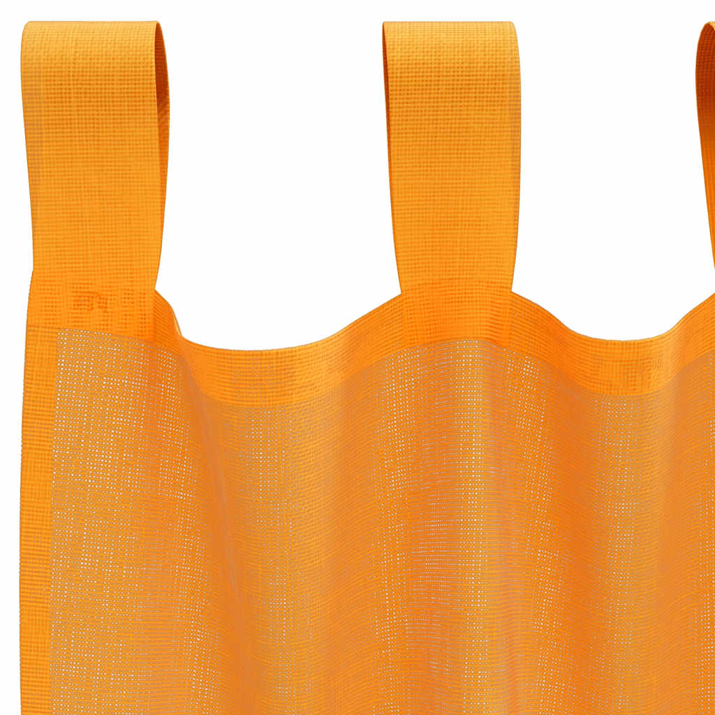 Voile Vorhänge mit Ösen 2 Stk. Apfelgrün 140x140 cm