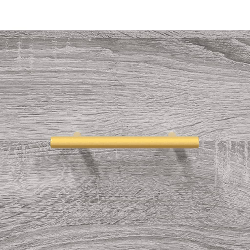 Highboard Hochglanz-Weiß 69,5x34x180 cm Holzwerkstoff