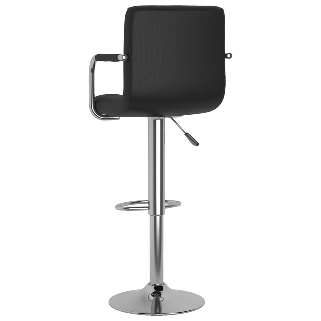 Barhocker 2 Stk. Rot Kunstleder