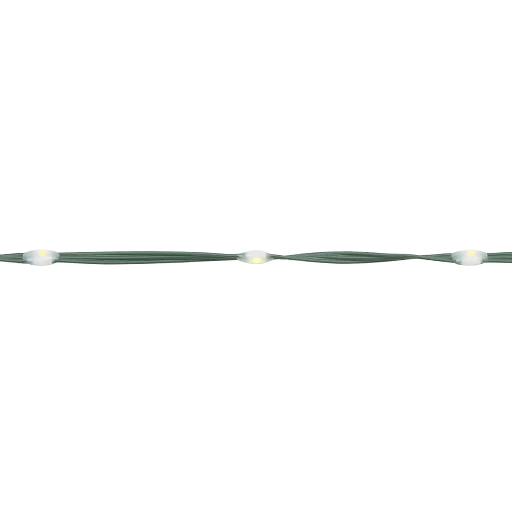 LED-Weihnachtsbaum mit Erdspießen 220 LEDs Warmweiß 180 cm