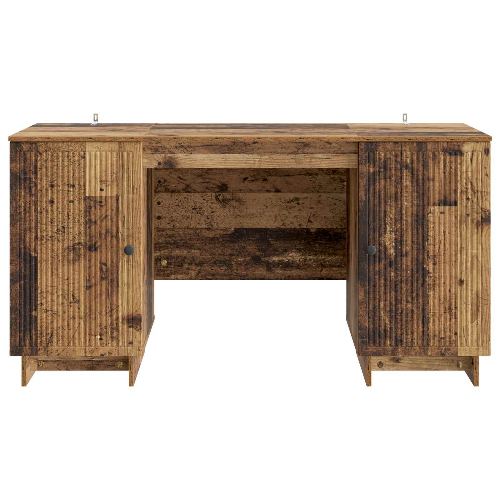 Schreibtisch Schwarz Holzwerkstoff 142,5 x 50 x 75 cm