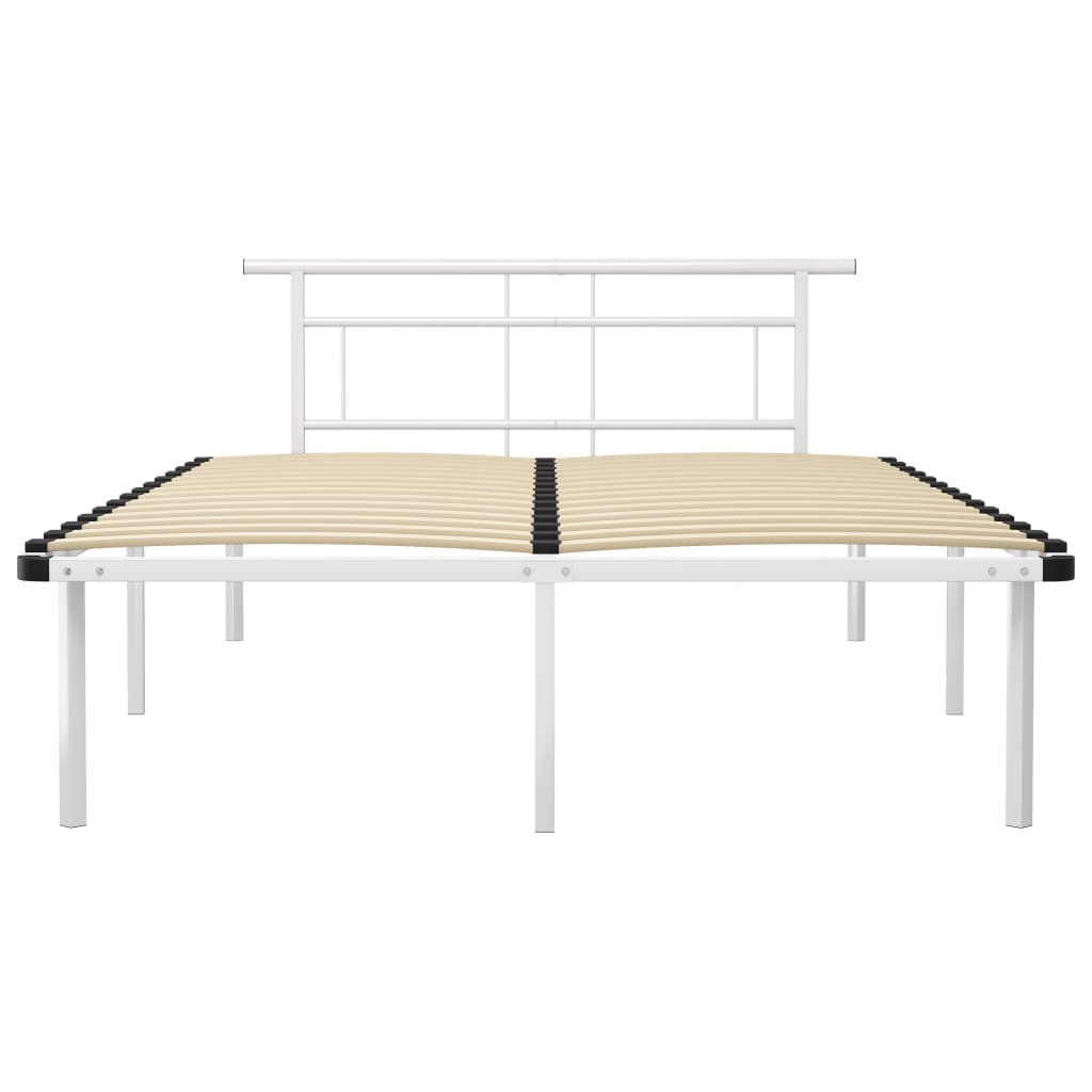 Bettgestell Grau Metall 90x200 cm