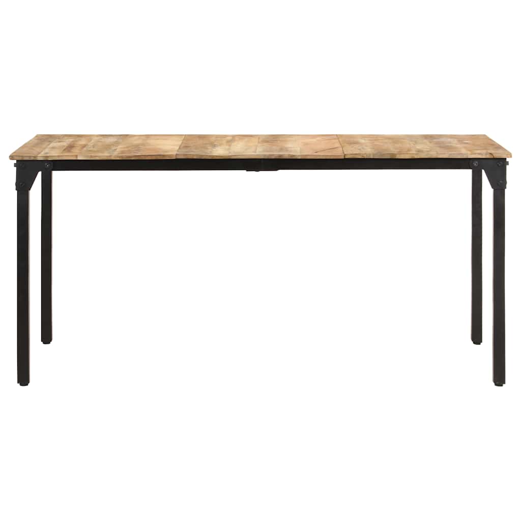 Esstisch 140x70x76 cm Raues Mangoholz
