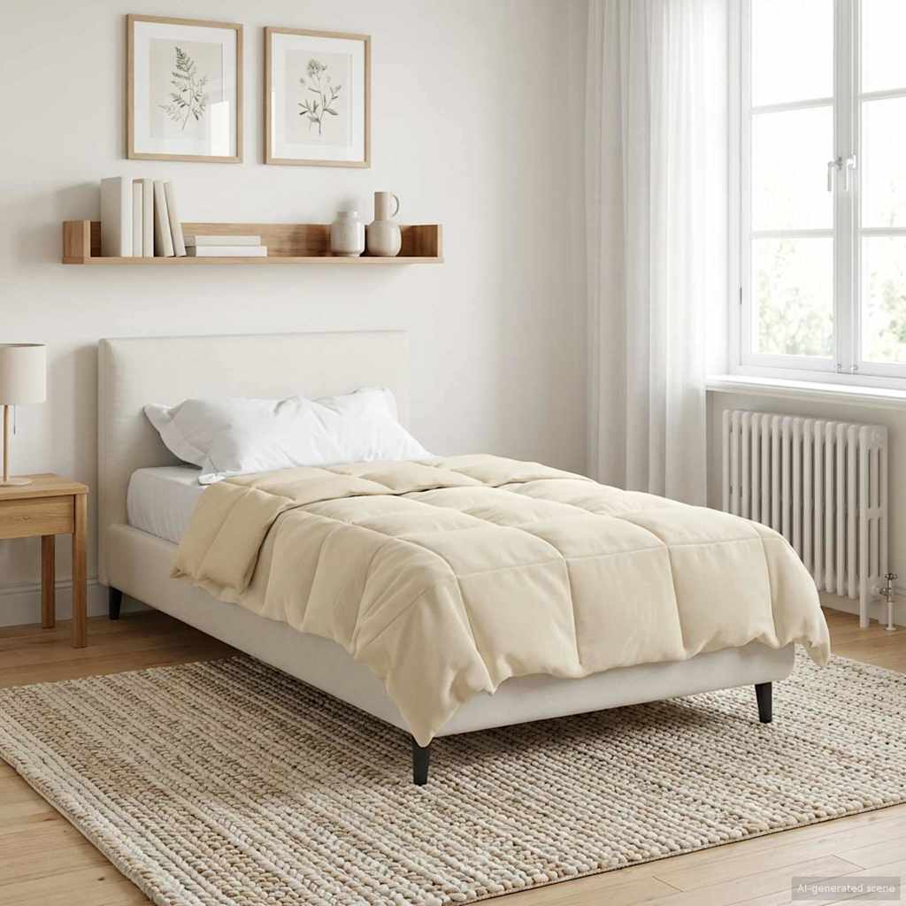 Ganzjahresbettdecke Anthrazit 135 x 200 cm Mikrofaser
