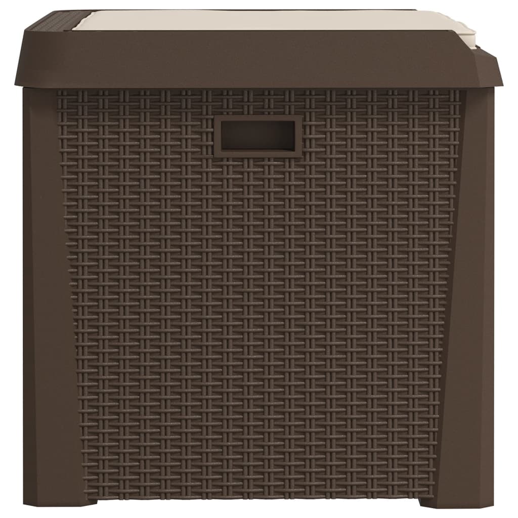 Gartentruhe Anthrazit 125 L PP