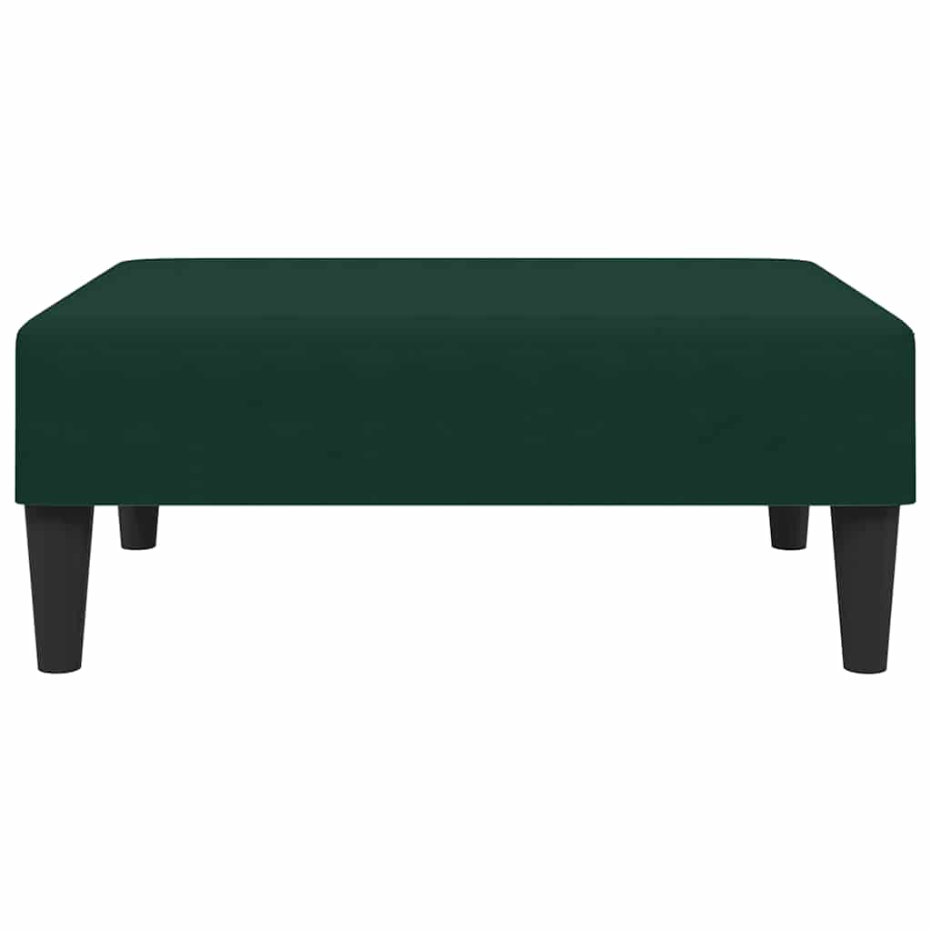 Fußhocker Blau 77x55x31 cm Samt