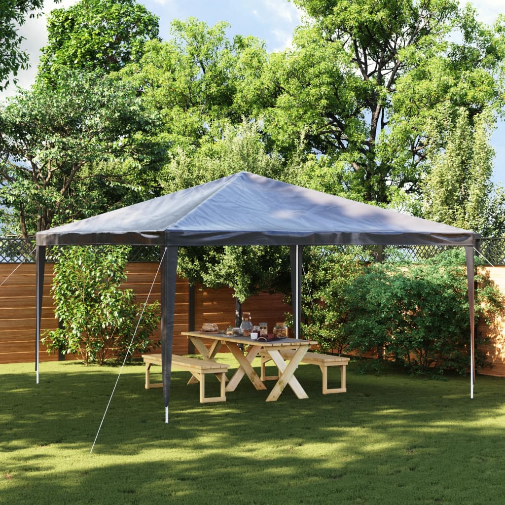 Party-Zelt 200 x 200 x 240 cm Rot PE und Stahl