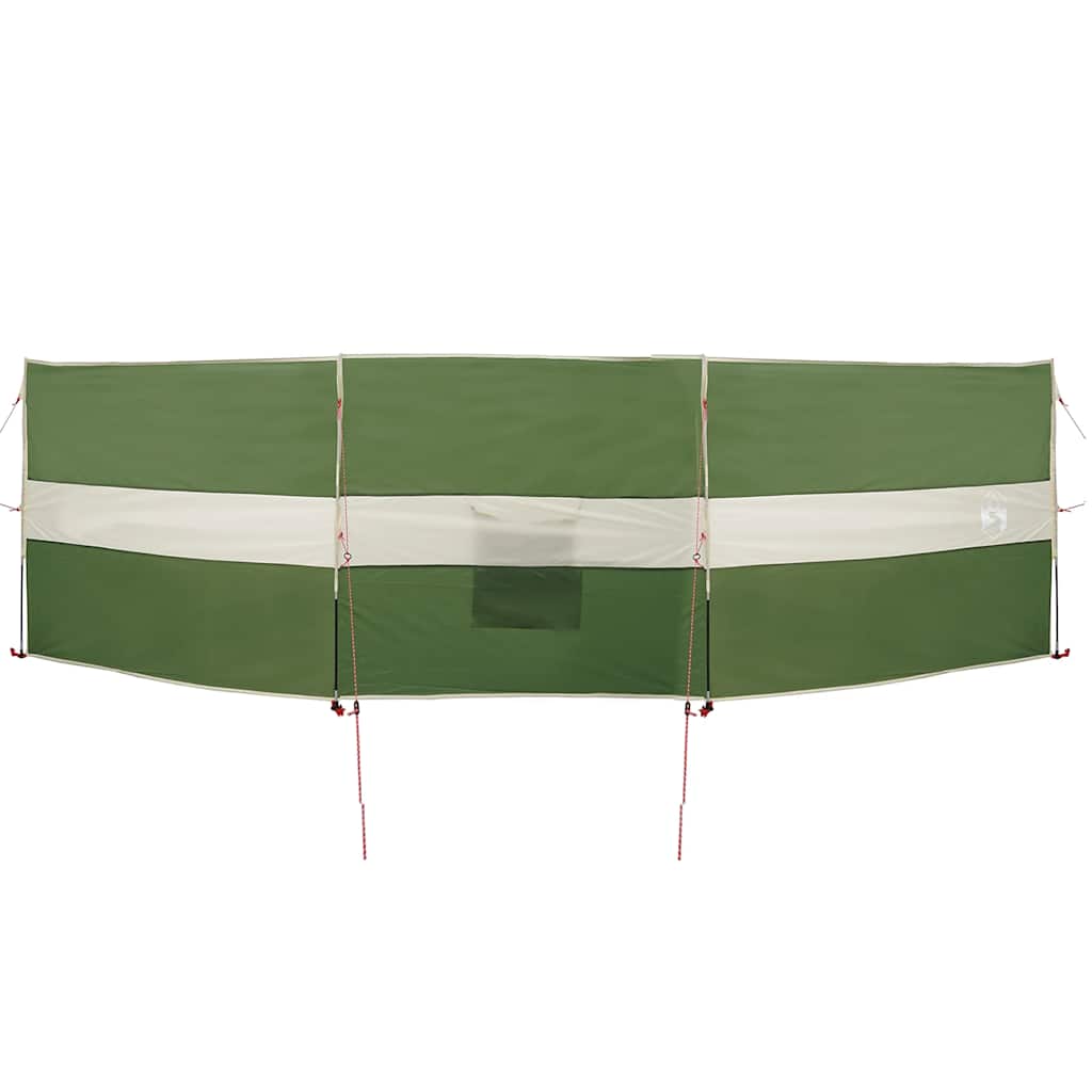 Camping-Windschutz Grün 344x120 cm Wasserdicht
