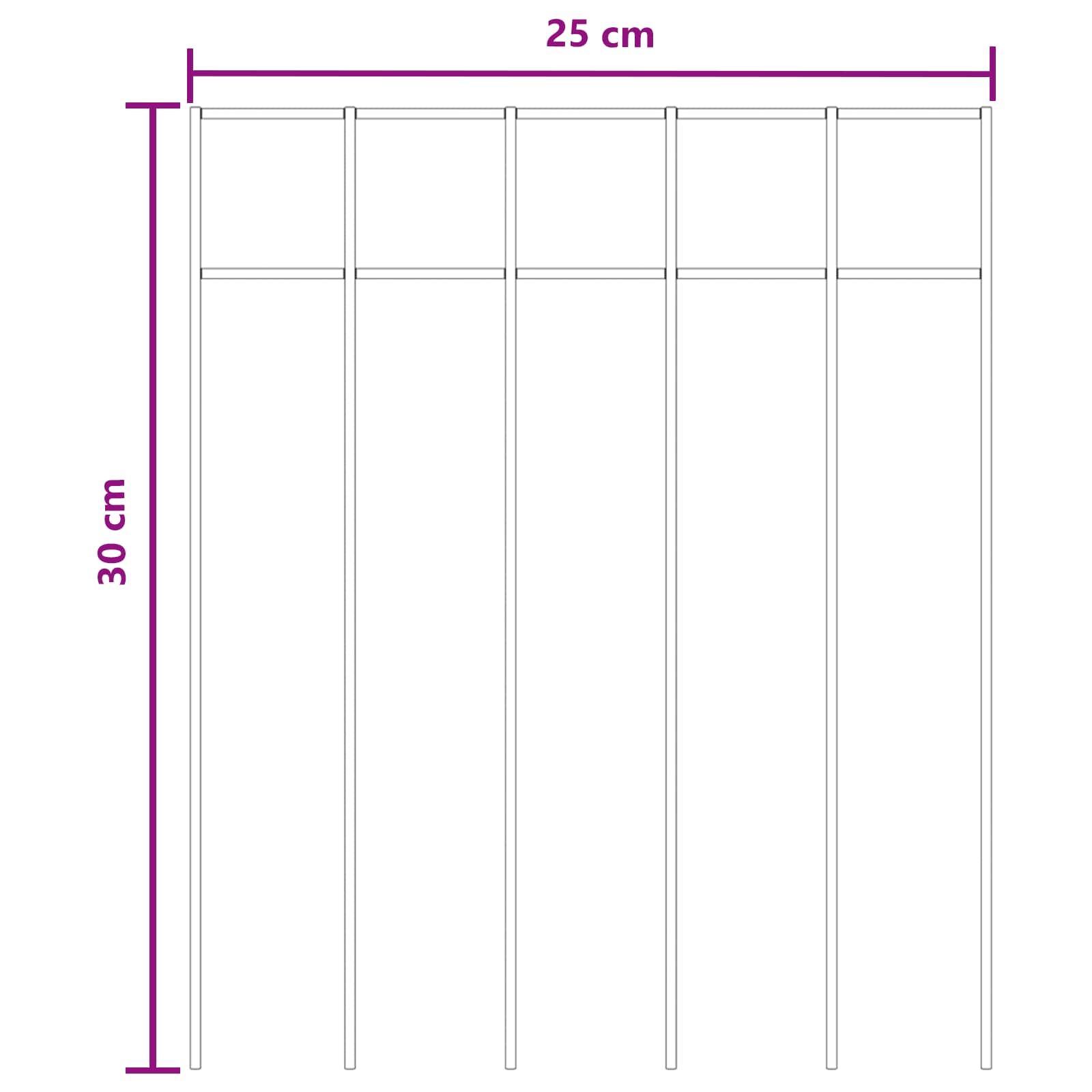 Gartenzaun-Paneel 12 pcs Verzinkter Stahl Silber