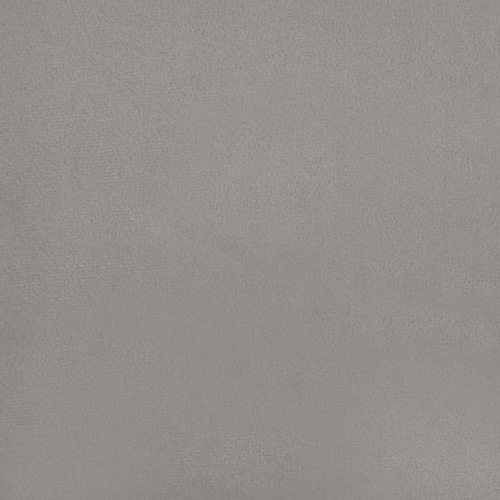 Kopfteil mit Ohren Dunkelblau 93x23x78/88 cm Samt