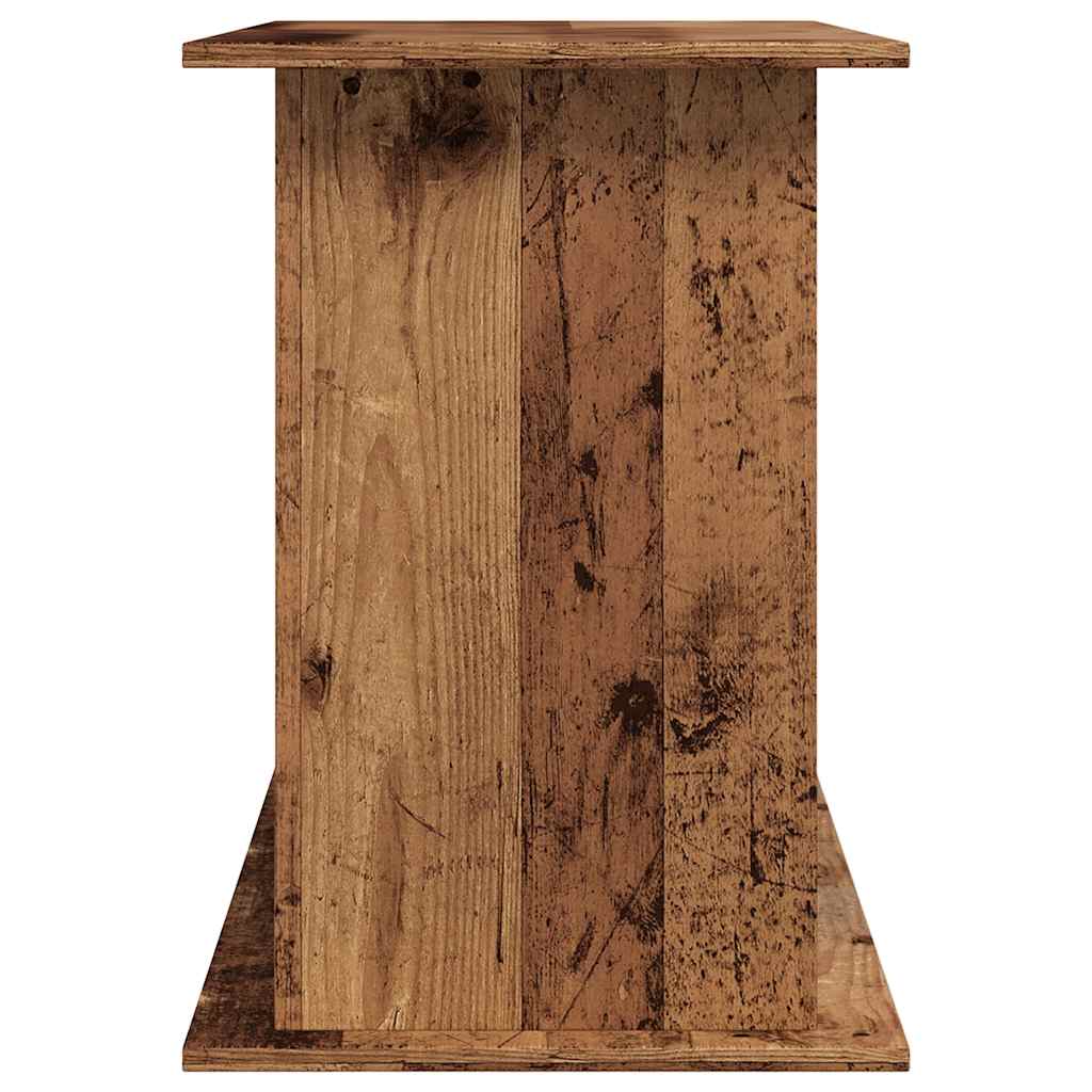 Aquariumständer Weiß 81x36x73 cm Holzwerkstoff