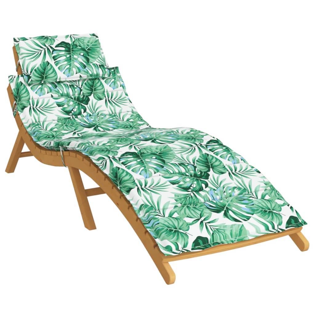 Sonnenliegen-Auflage Grau 186x58x4 cm Oxford-Gewebe