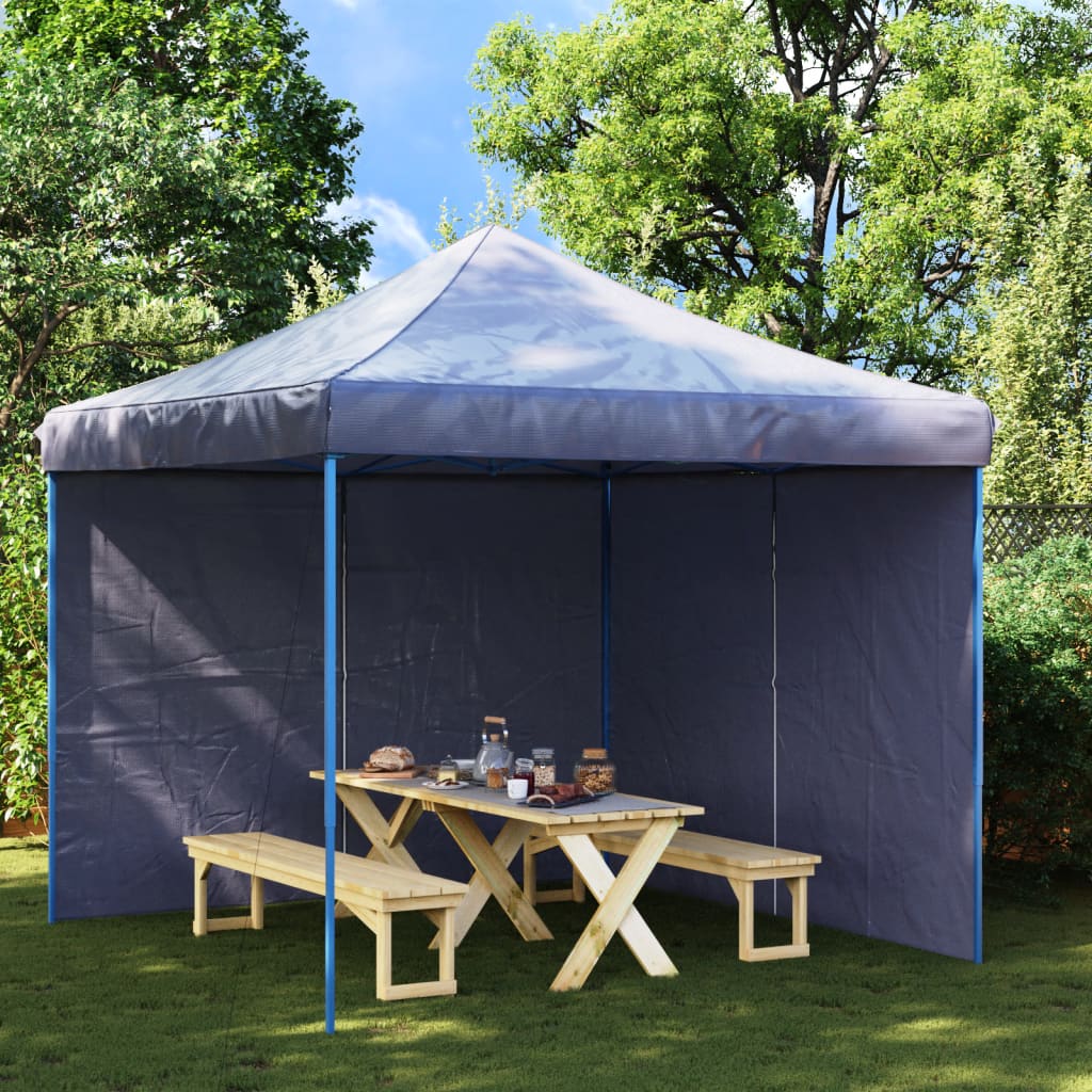 Party Zelt Seitenteil 2 pcs Rot 300 x 195 cm PE und Stahl