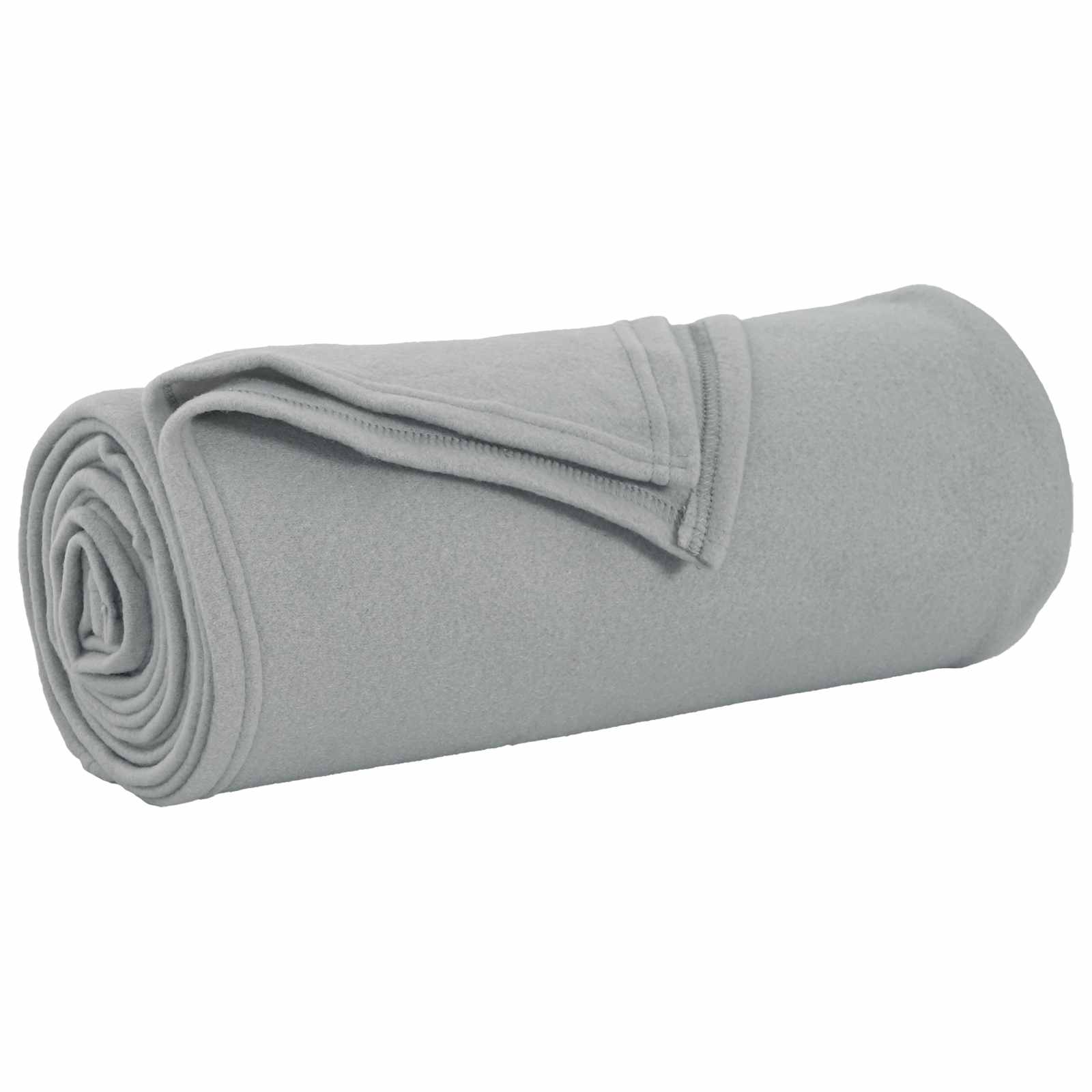 Überwurfdecke Beige 170 x 130 cm Fleece