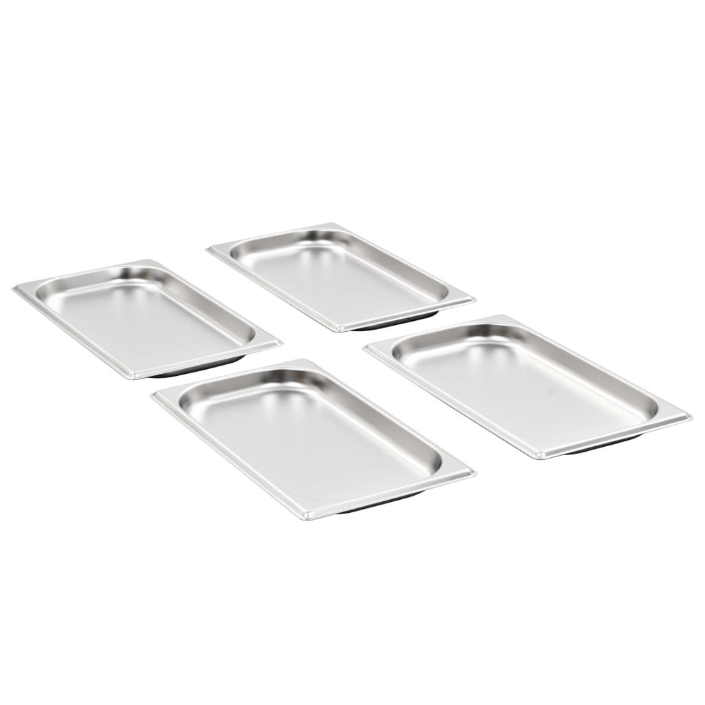 Gastronormbehälter 12 Stk. GN 1/3 20 mm Edelstahl
