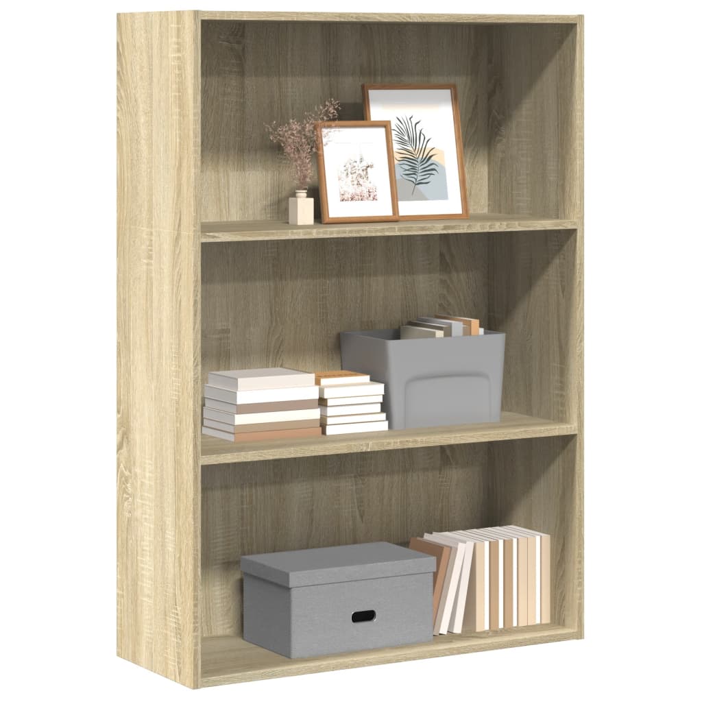 Bücherregal Weiß 80x30x189 cm Holzwerkstoff