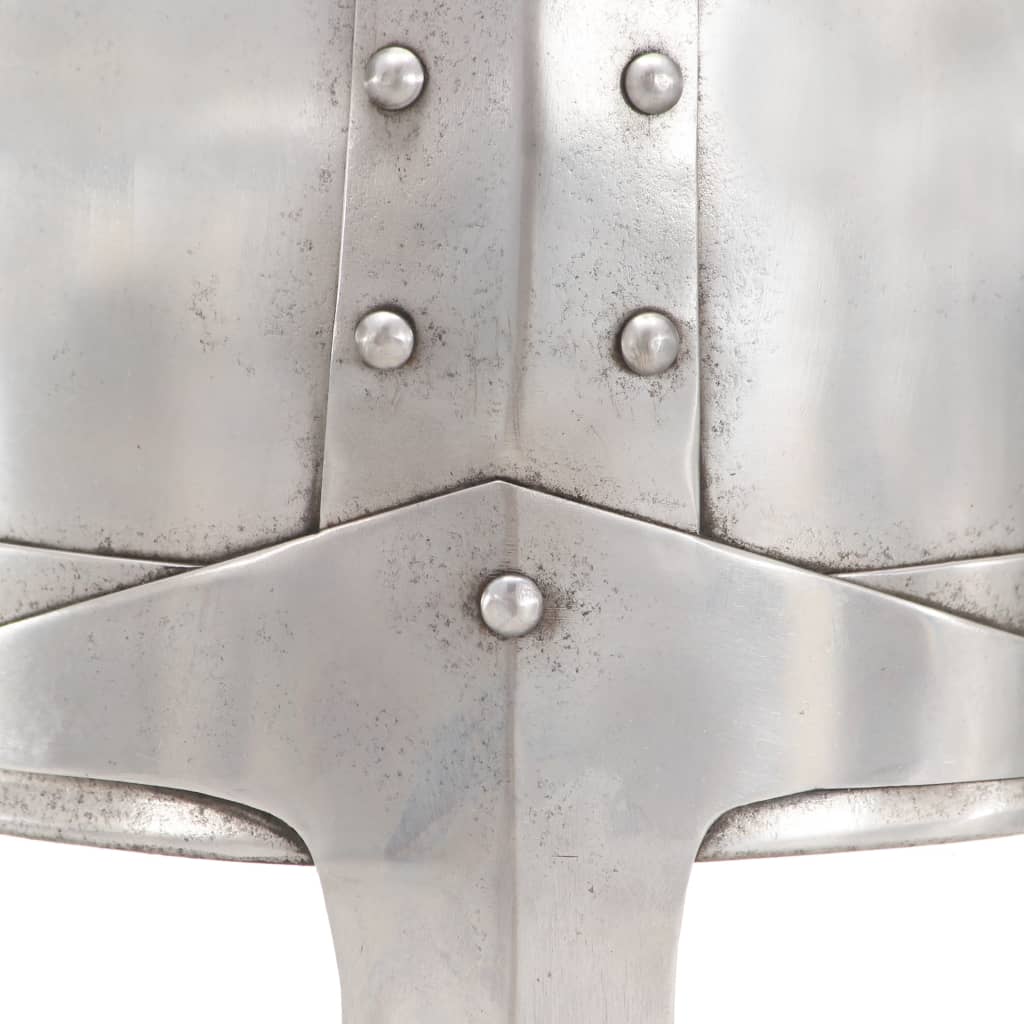 Preußische Pickelhaube Antik Replik für LARP Schwarz Stahl
