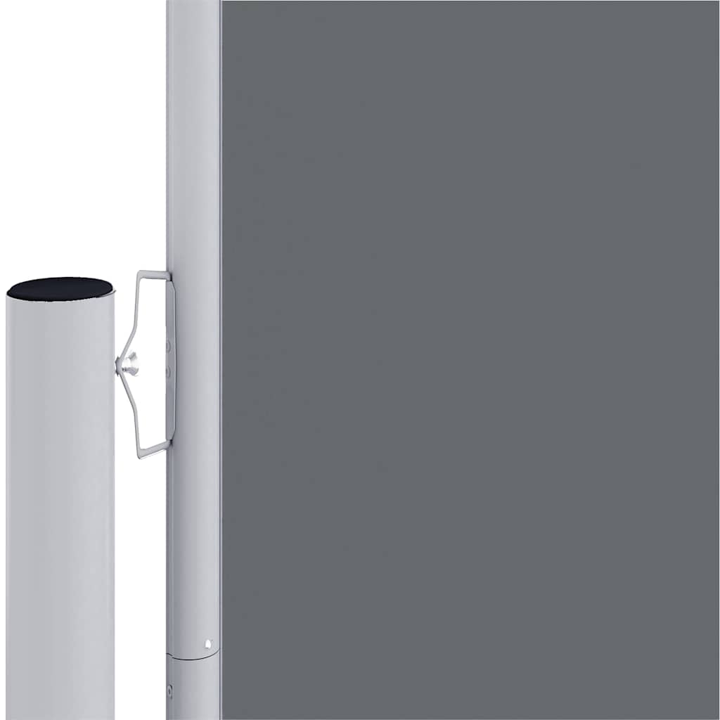 Ausziehbare Seitenmarkise 160×600 cm Braun