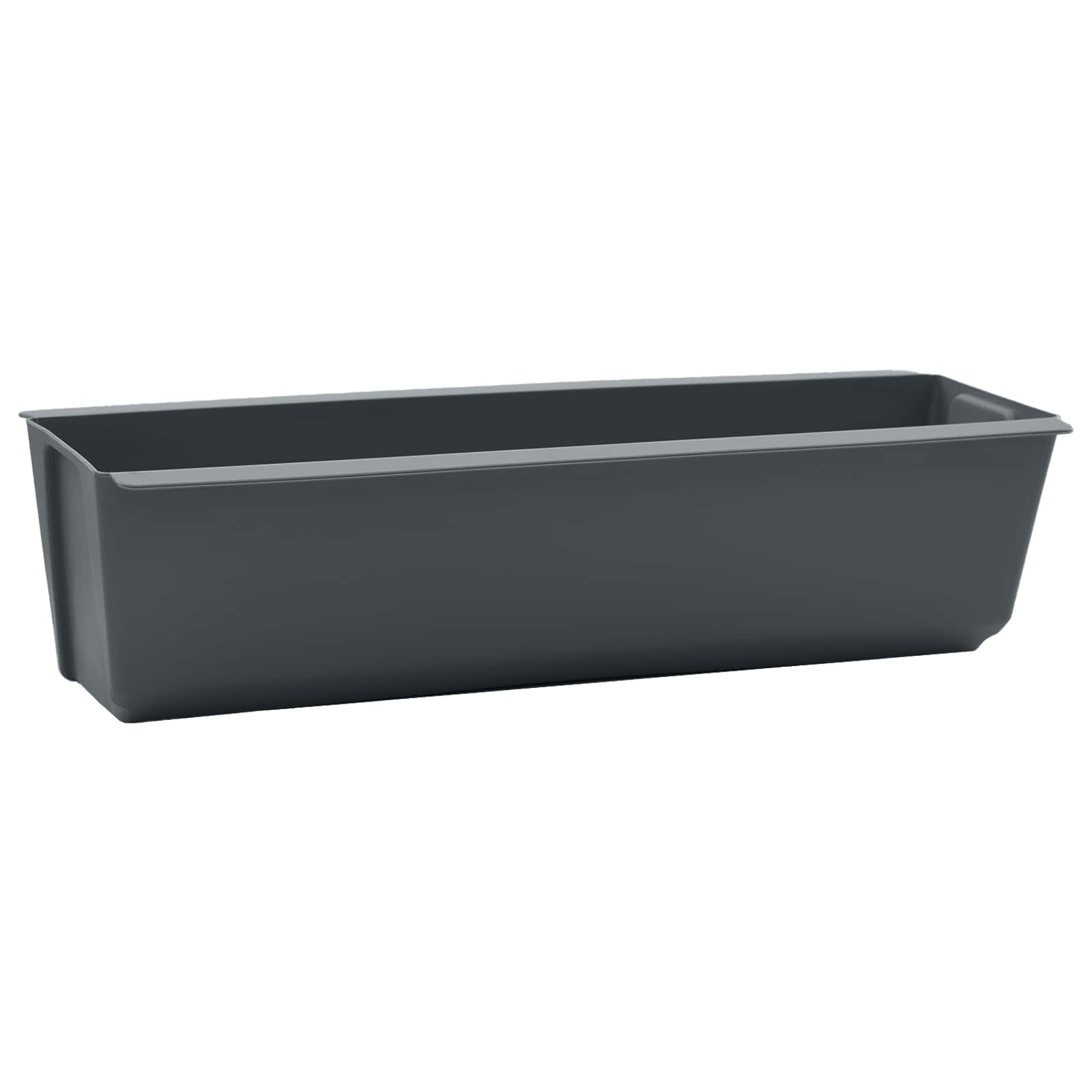 Pflanzkasten für Europaletten 12 Stk. Grau 36x13,5x9,5 cm PP
