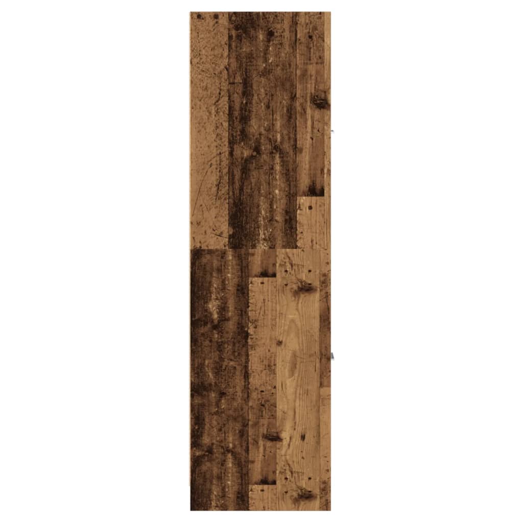 Apothekerschrank Weiß 30 x 41 x 174,5 cm Holzwerkstoff
