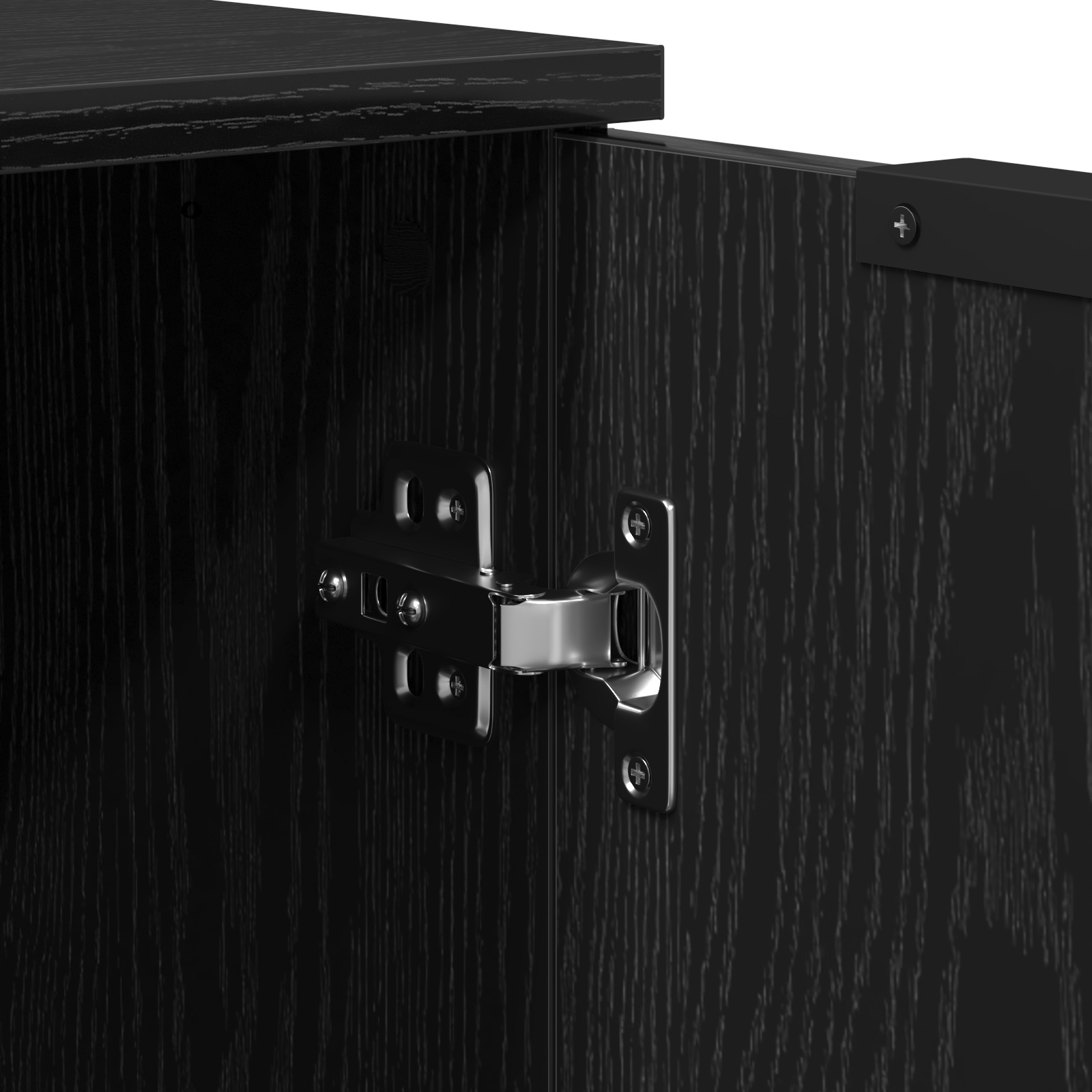 3-tlg. Sideboards Weiß Holzwerkstoff